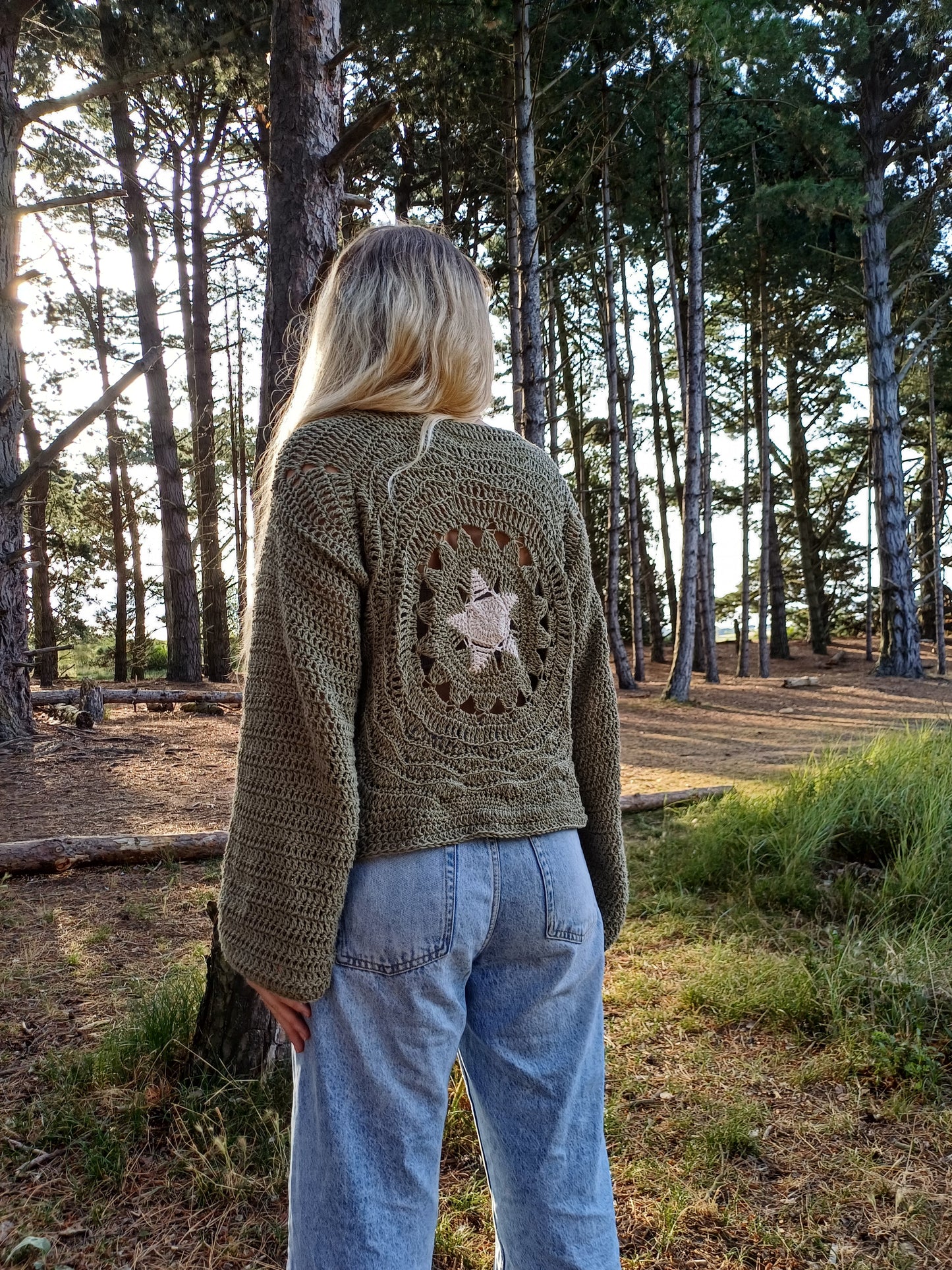 Moon, Sun, Stars Crochet Jumper Pattern
