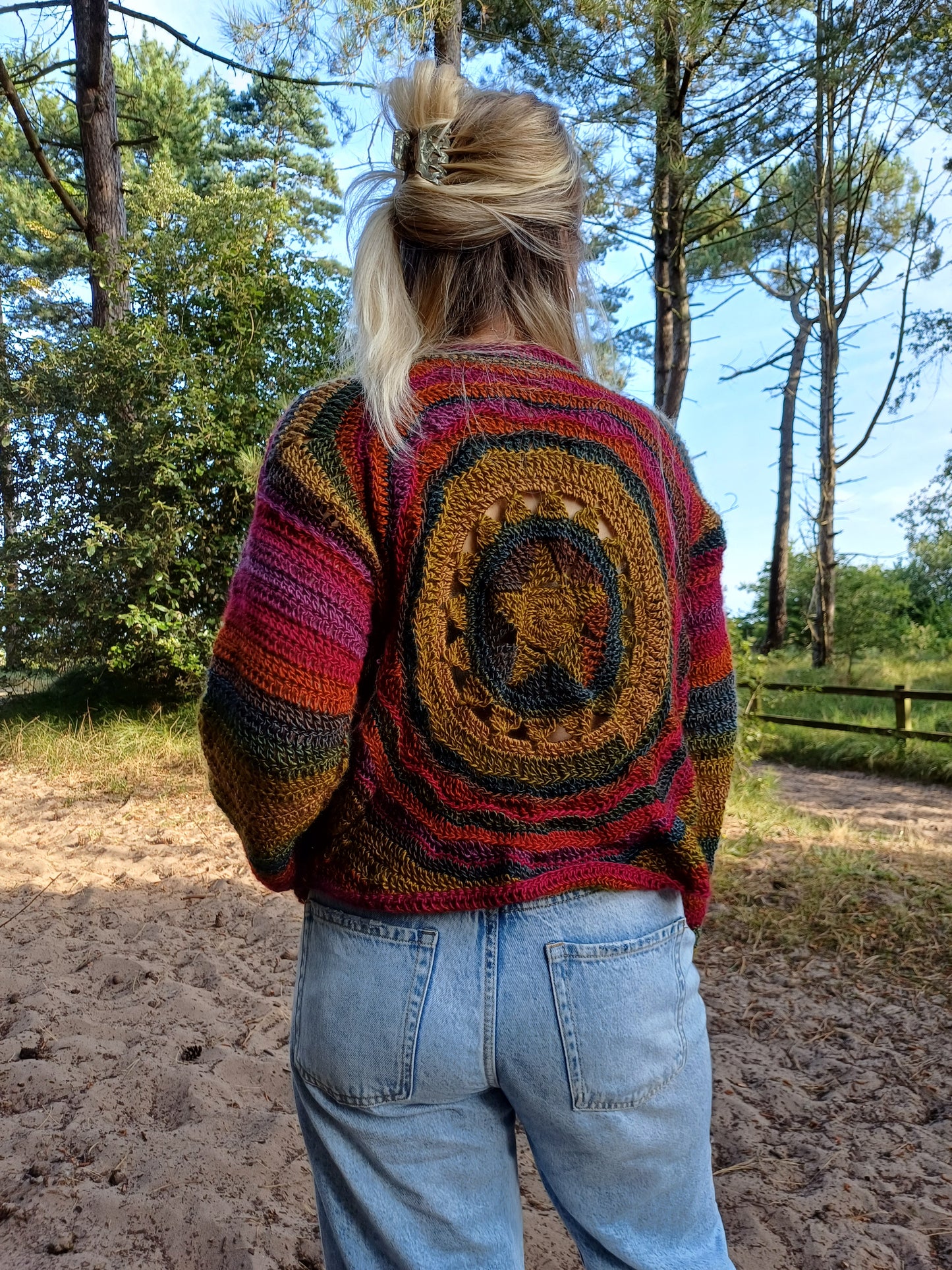 Moon, Sun, Stars Crochet Jumper Pattern