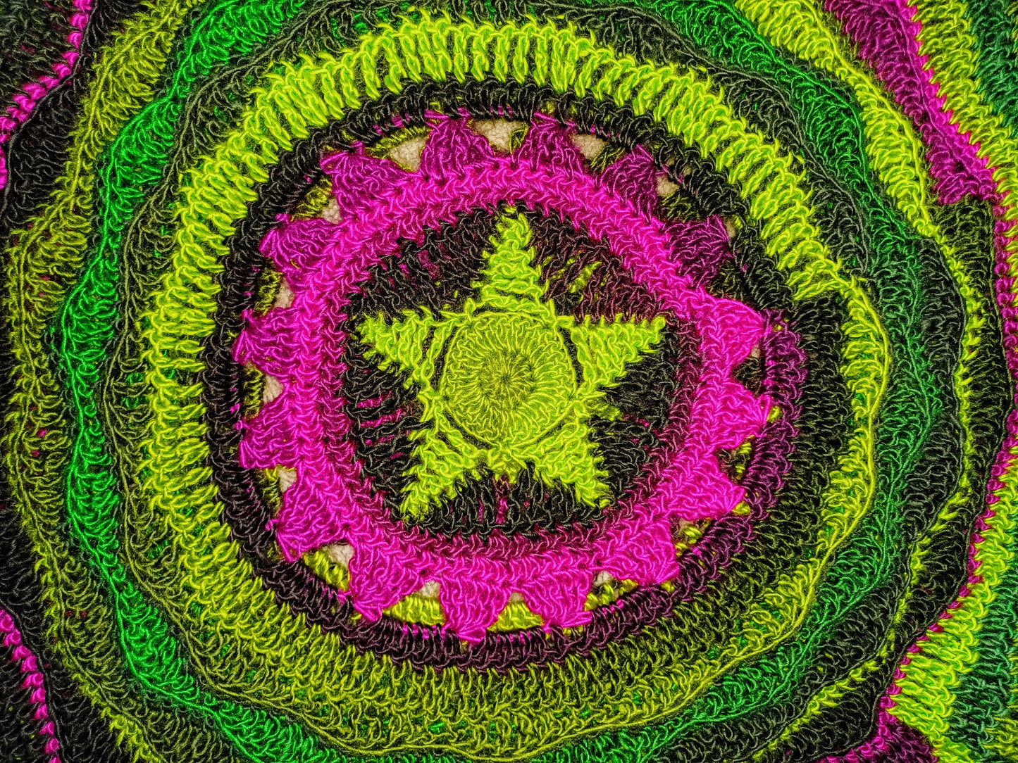 Ritual - Moon, Sun, Stars Reversible Crochet Jumper