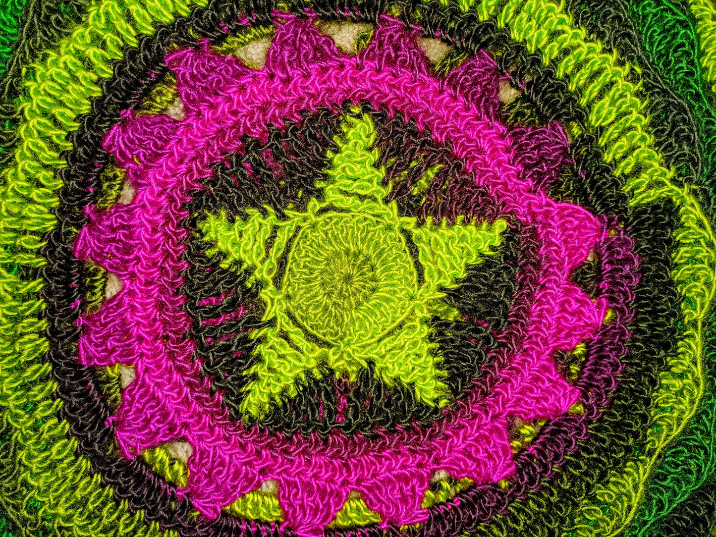 Ritual - Moon, Sun, Stars Reversible Crochet Jumper