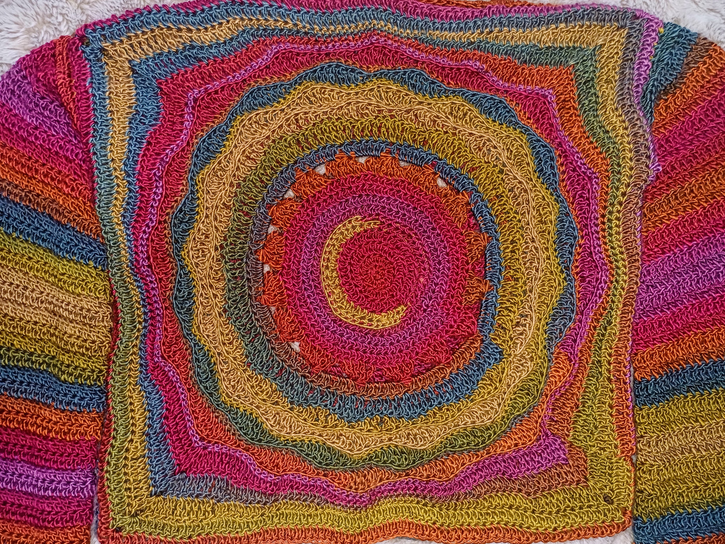 Avalon - Moon, Sun, Stars Reversible Crochet Jumper