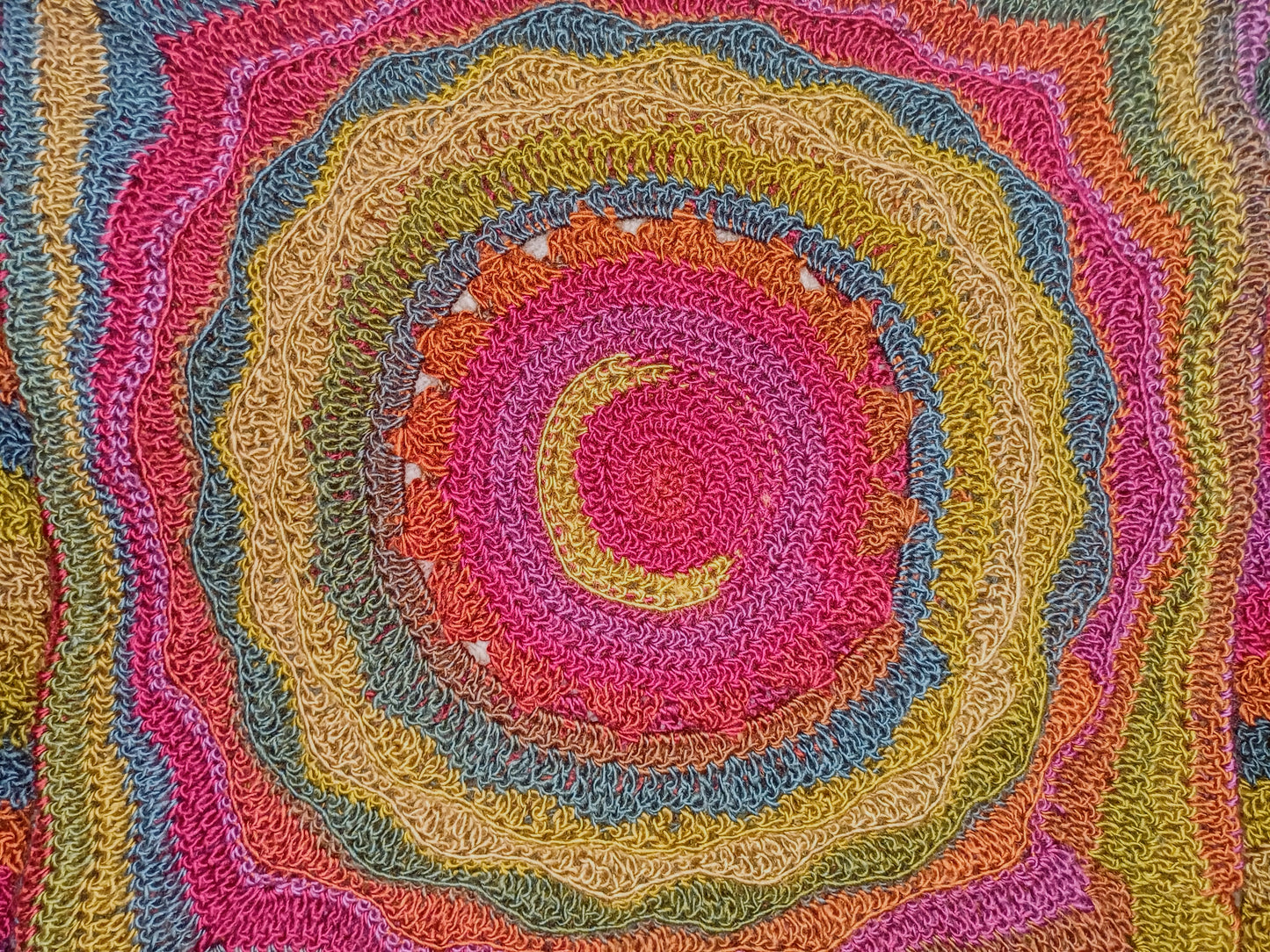 Avalon - Moon, Sun, Stars Reversible Crochet Jumper
