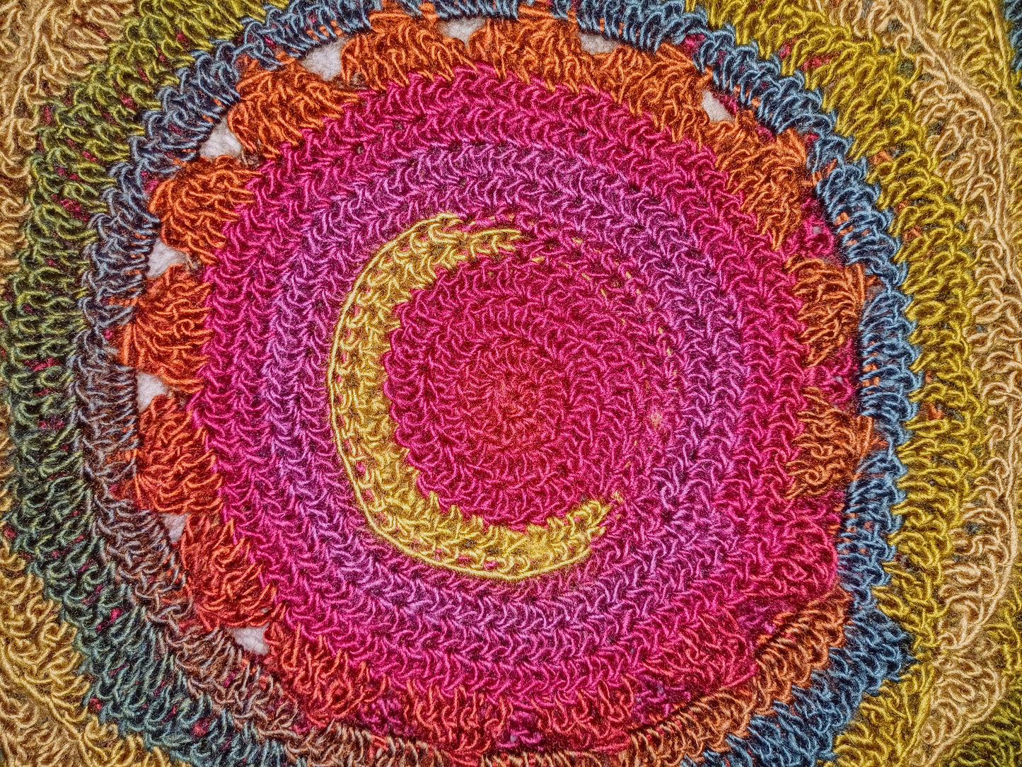 Avalon - Moon, Sun, Stars Reversible Crochet Jumper