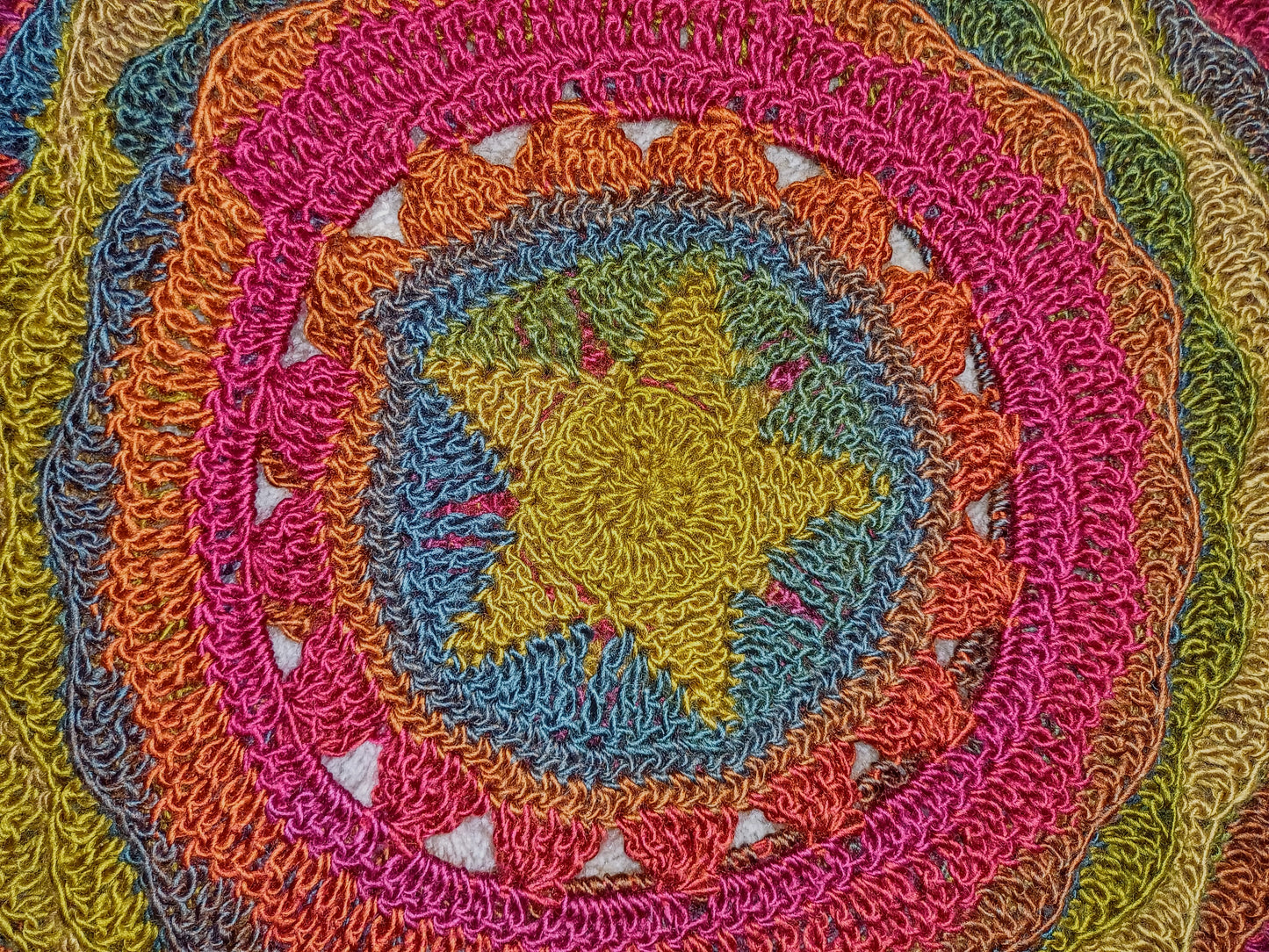 Avalon - Moon, Sun, Stars Reversible Crochet Jumper