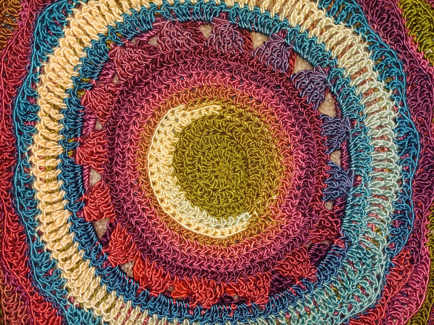 River - Moon, Sun, Stars Reversible Crochet Jumper