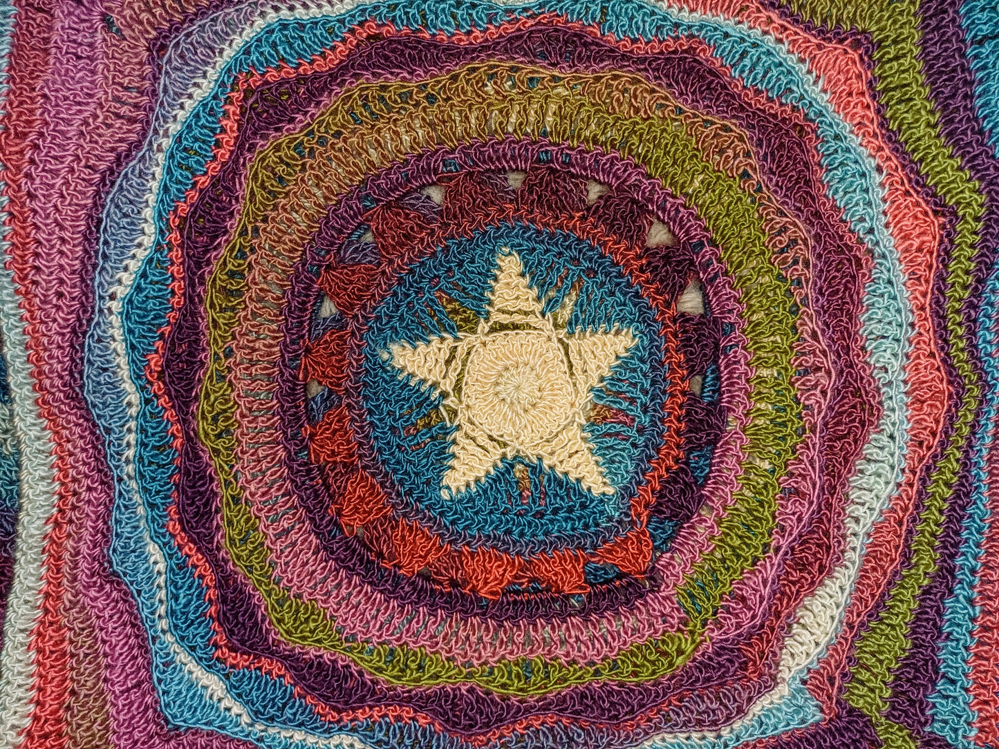 River - Moon, Sun, Stars Reversible Crochet Jumper