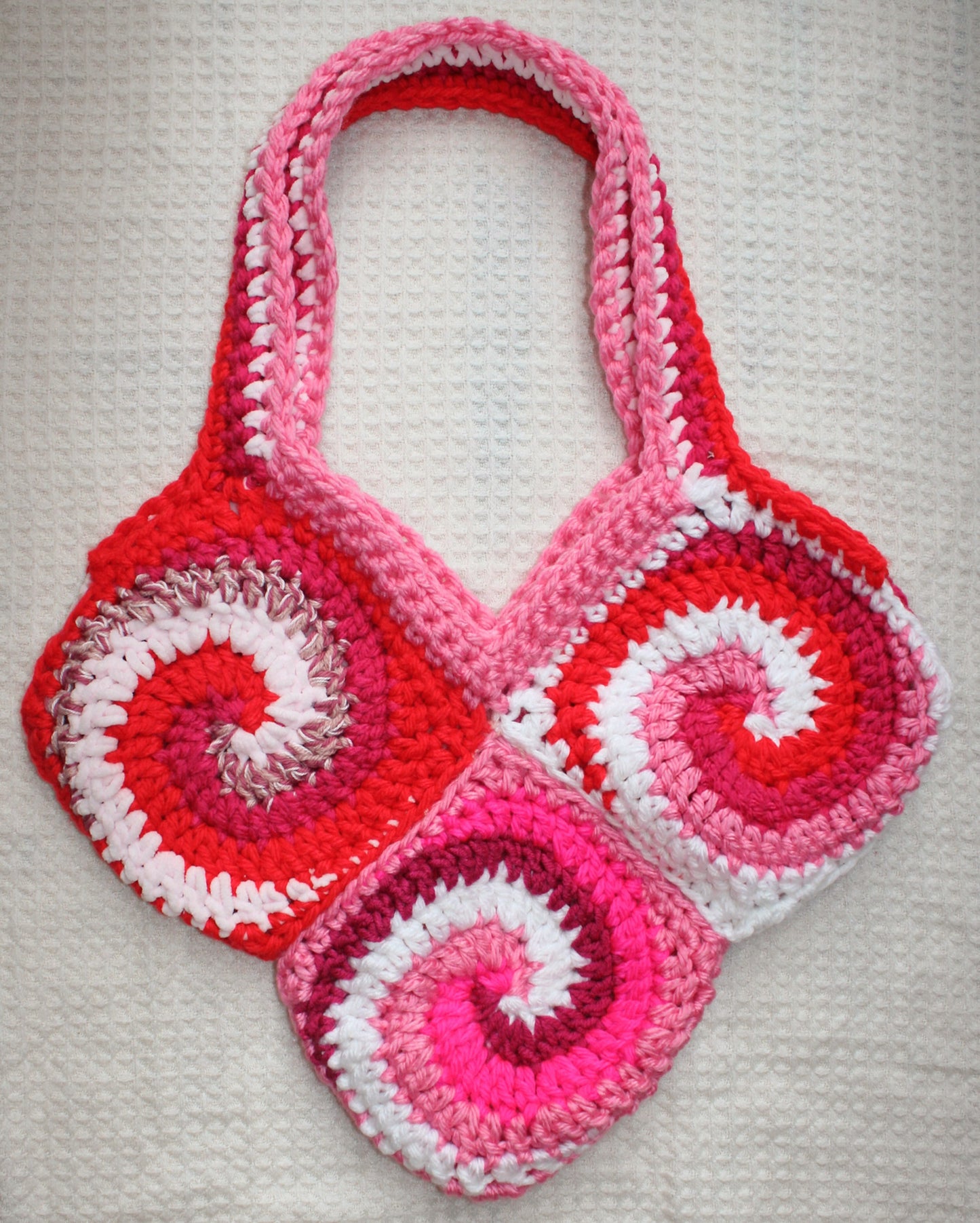 Love Heart Crochet Bag