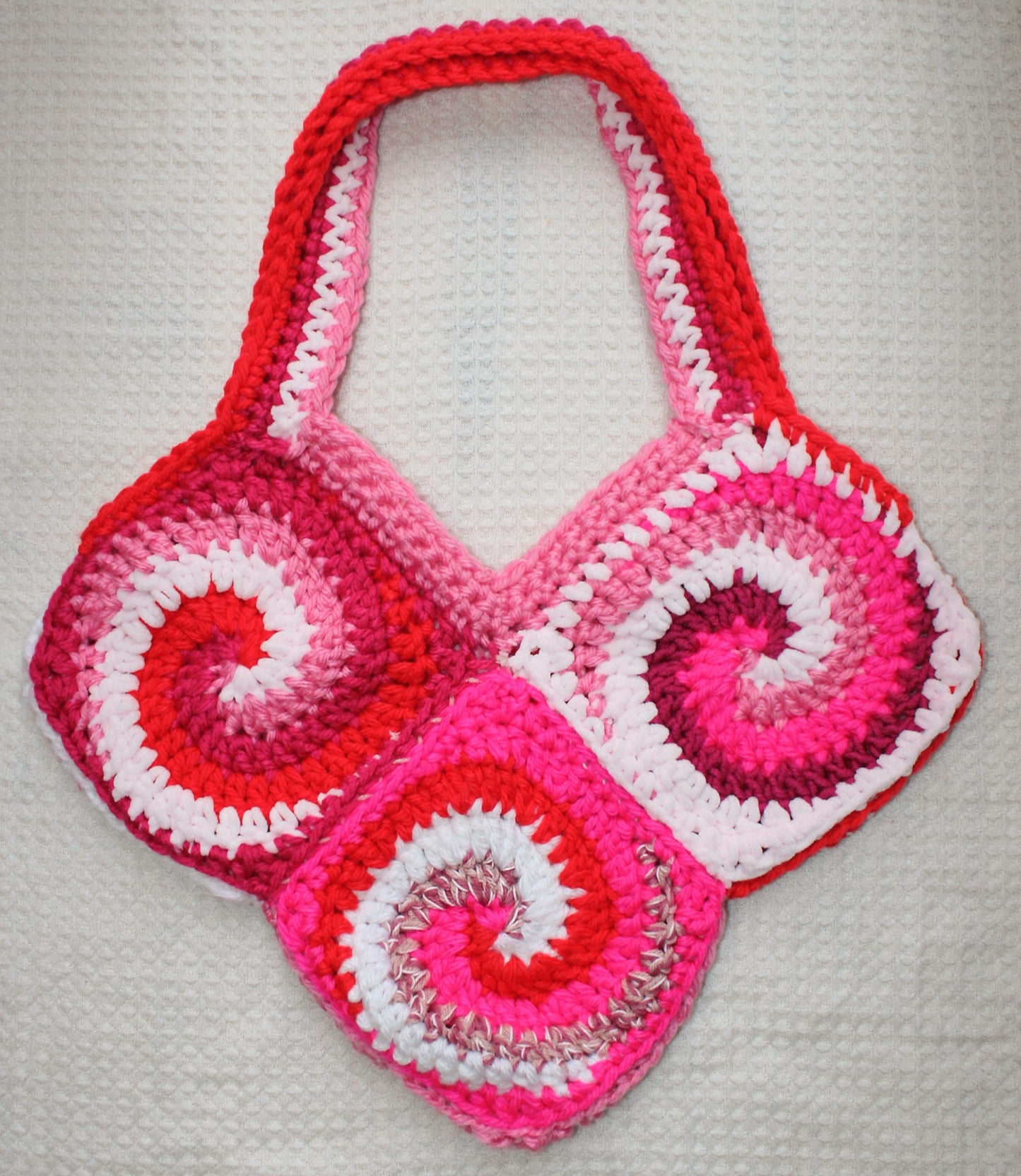 Love Heart Crochet Bag