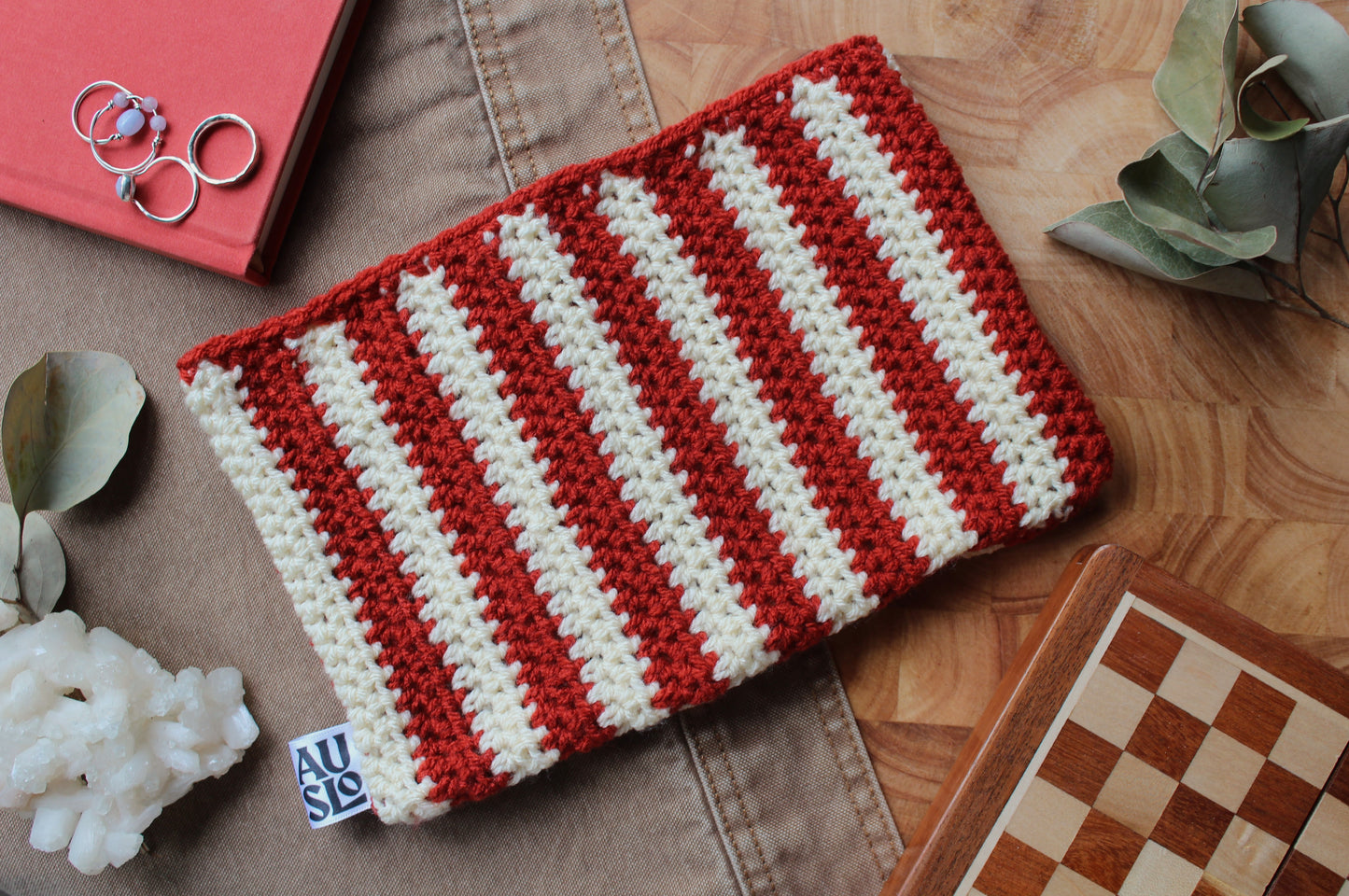 Striped Book Sleeves
