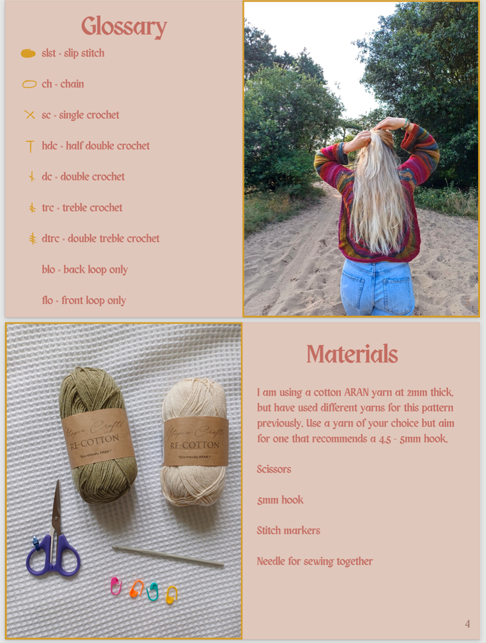 Moon, Sun, Stars Crochet Jumper Pattern