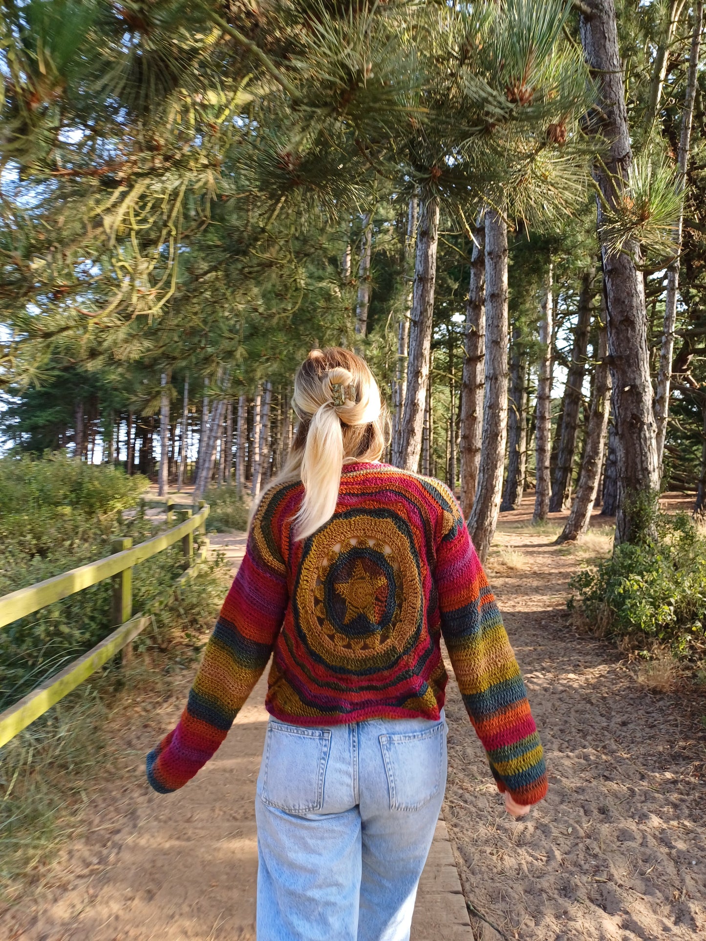 Moon, Sun, Stars Crochet Jumper Pattern