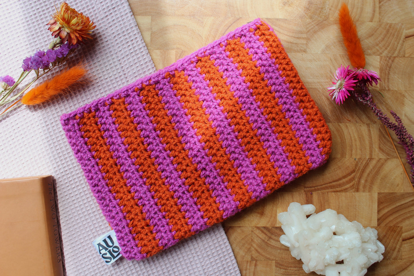Striped Book Sleeves