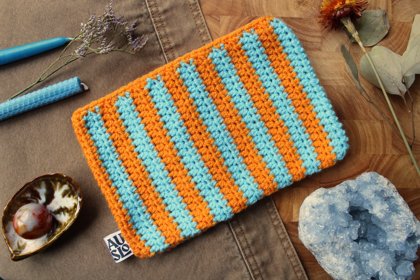 Striped Book Sleeves