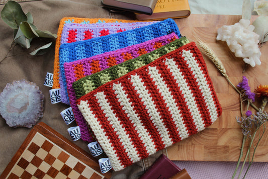 Striped Book Sleeves